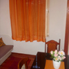 living room peach apartment